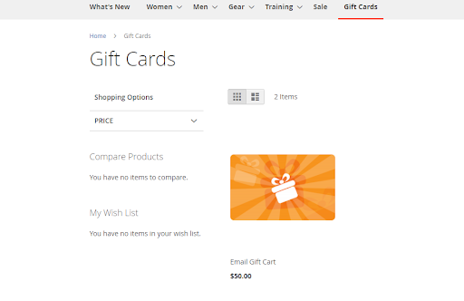 how to create gift certificates